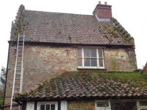 Re roofing older property