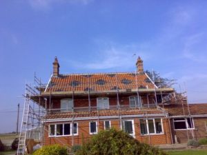 Pattern on roof