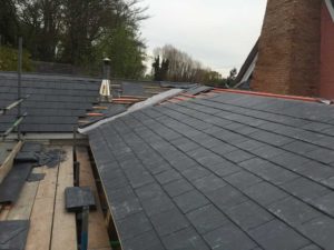 Convert flat to pitched roof