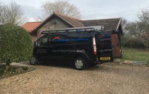 Aldridge Roofing van