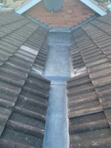 Aldridge Roofing - Lead Gully example