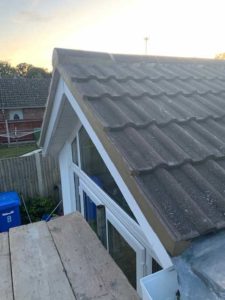 Aldridge Roofing - Lead Gully example